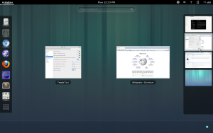 Environnement de bureau GNOME